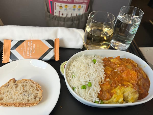 Wine Matching at 36,000 feet